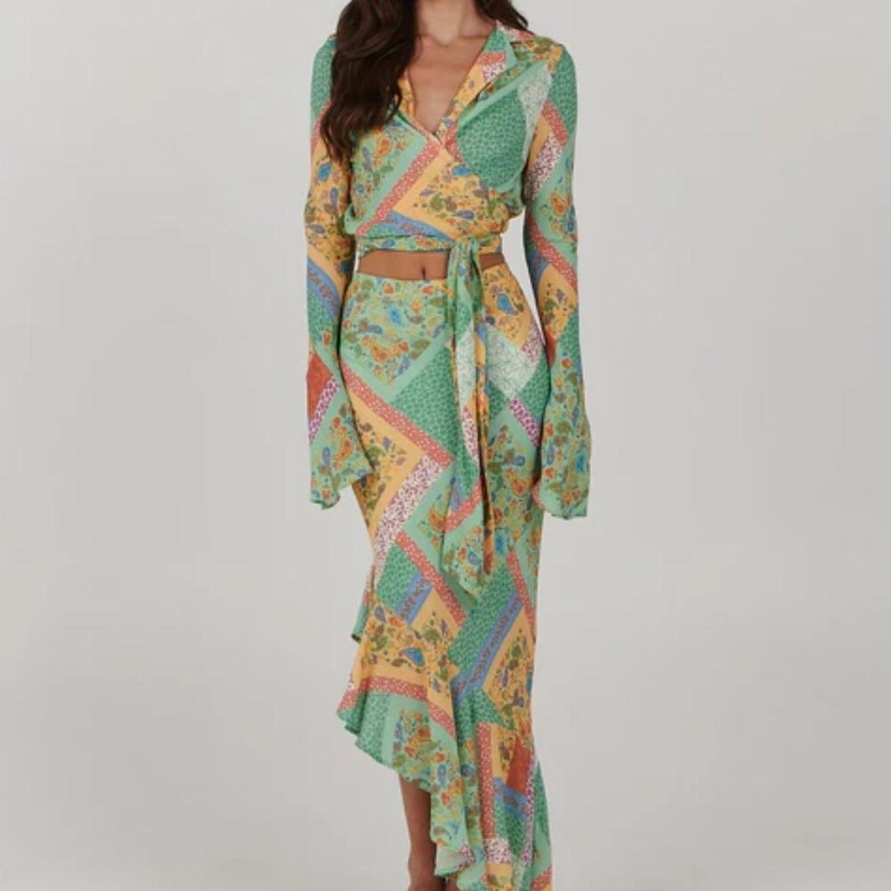 Charlie Holiday. Amani Top and Sofia Skirt Set Size 10 NWT